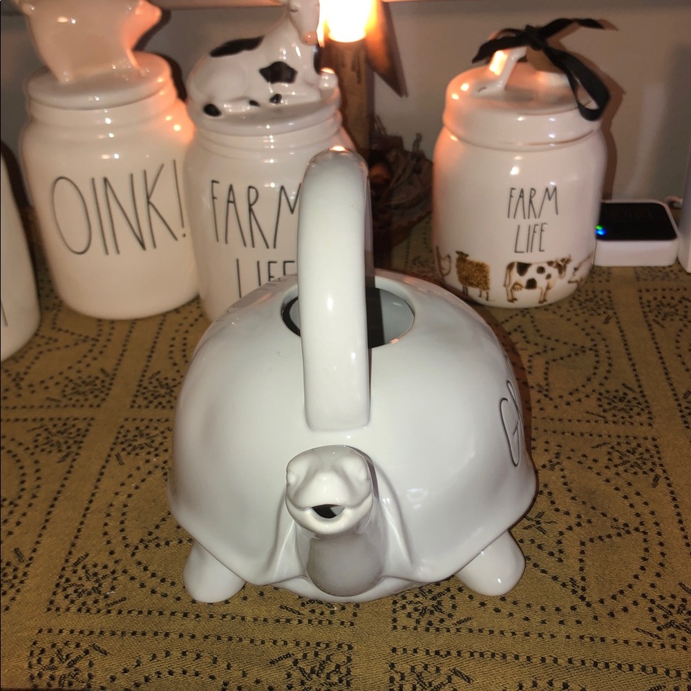 Rae Dunn GROW Turtle Shaped Watering Can - Picture 6 of 9